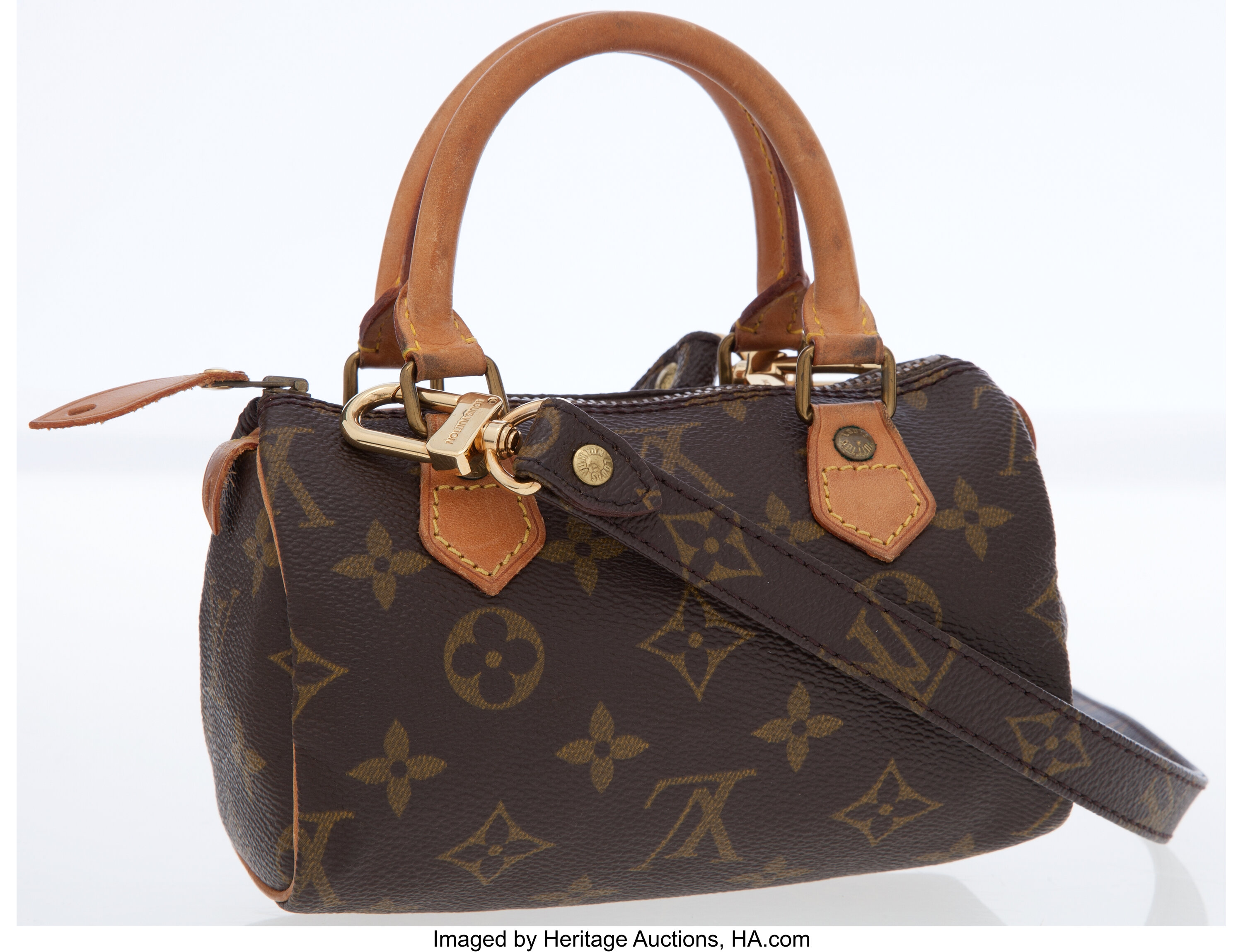 Sold at Auction: Louis Vuitton Monogram Mini Speedy