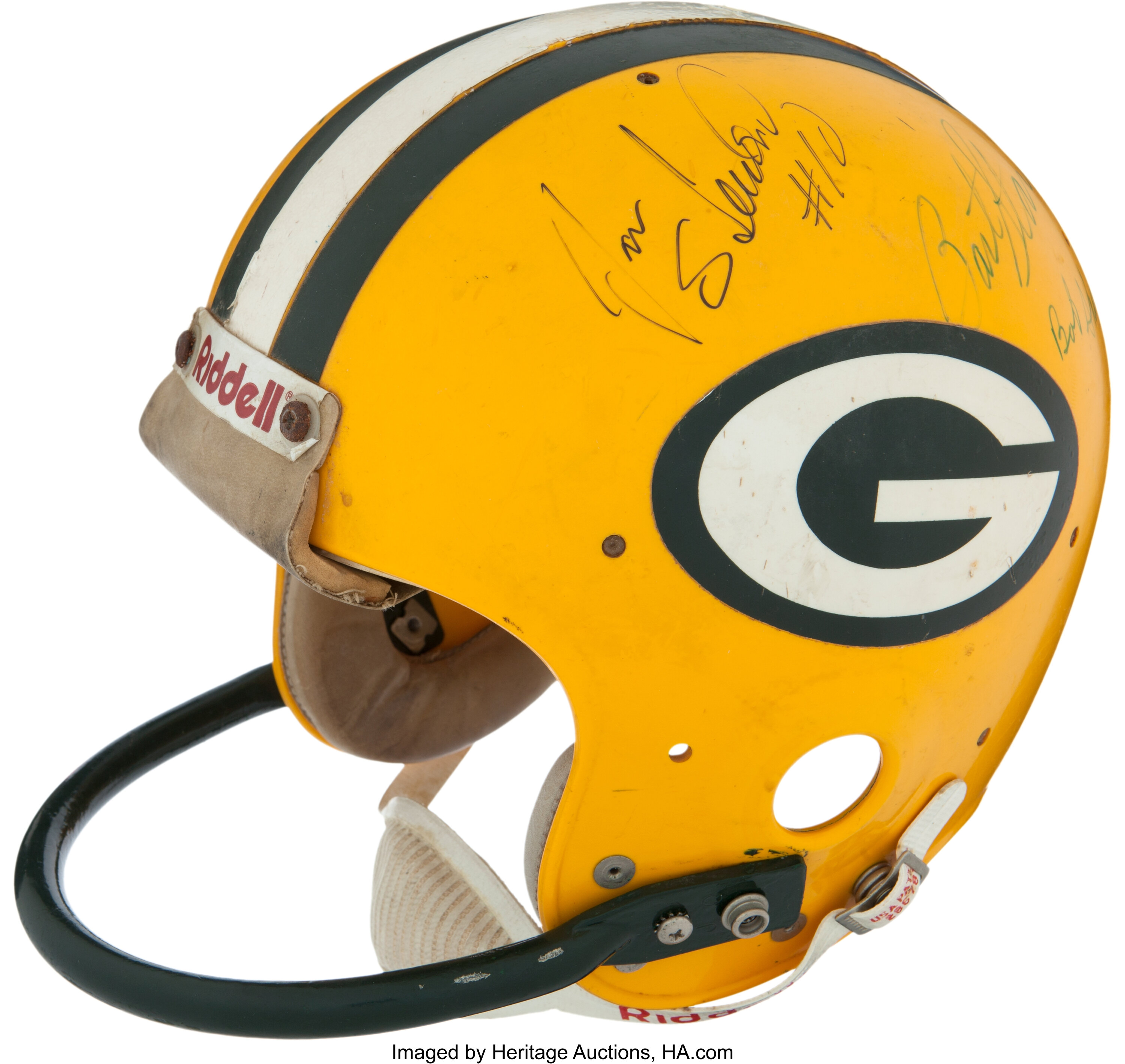 GREEN BAY PACKERS 1980 NFL Riddell TK Suspension Football Helmet