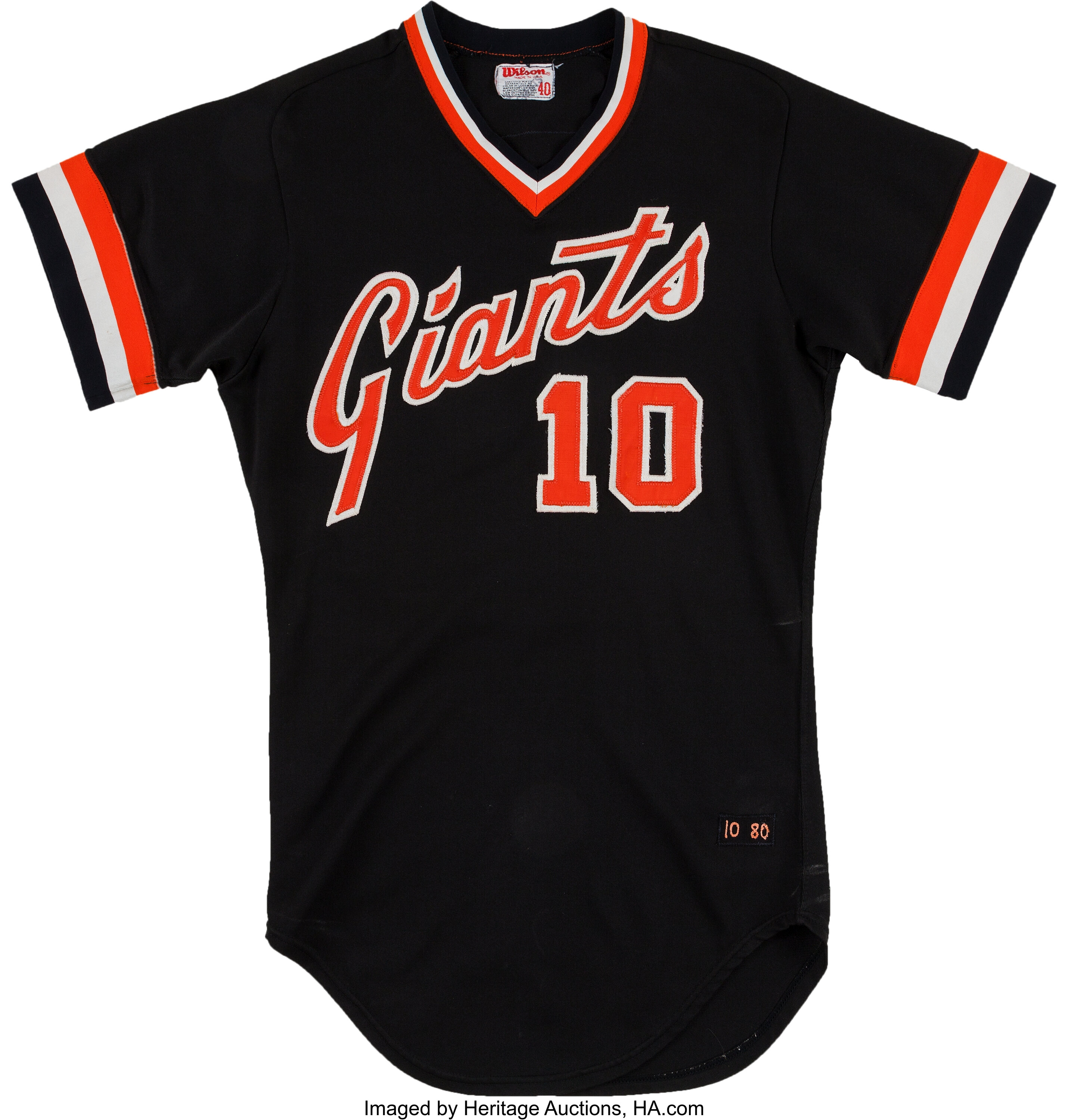 San Francisco Giants - 2017 Gigantes Road Jerseys - Game-Used on
