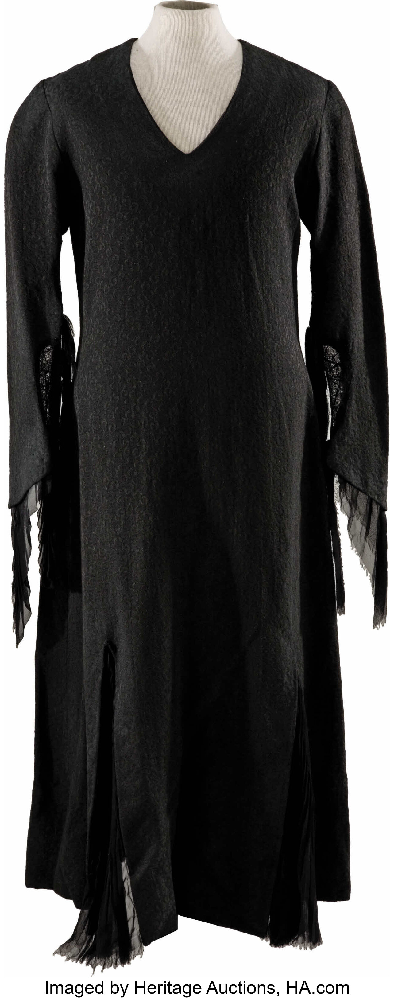 The Addams Family Christina Ricci Screen-Worn Dress. Wednesday, Lot  #21090
