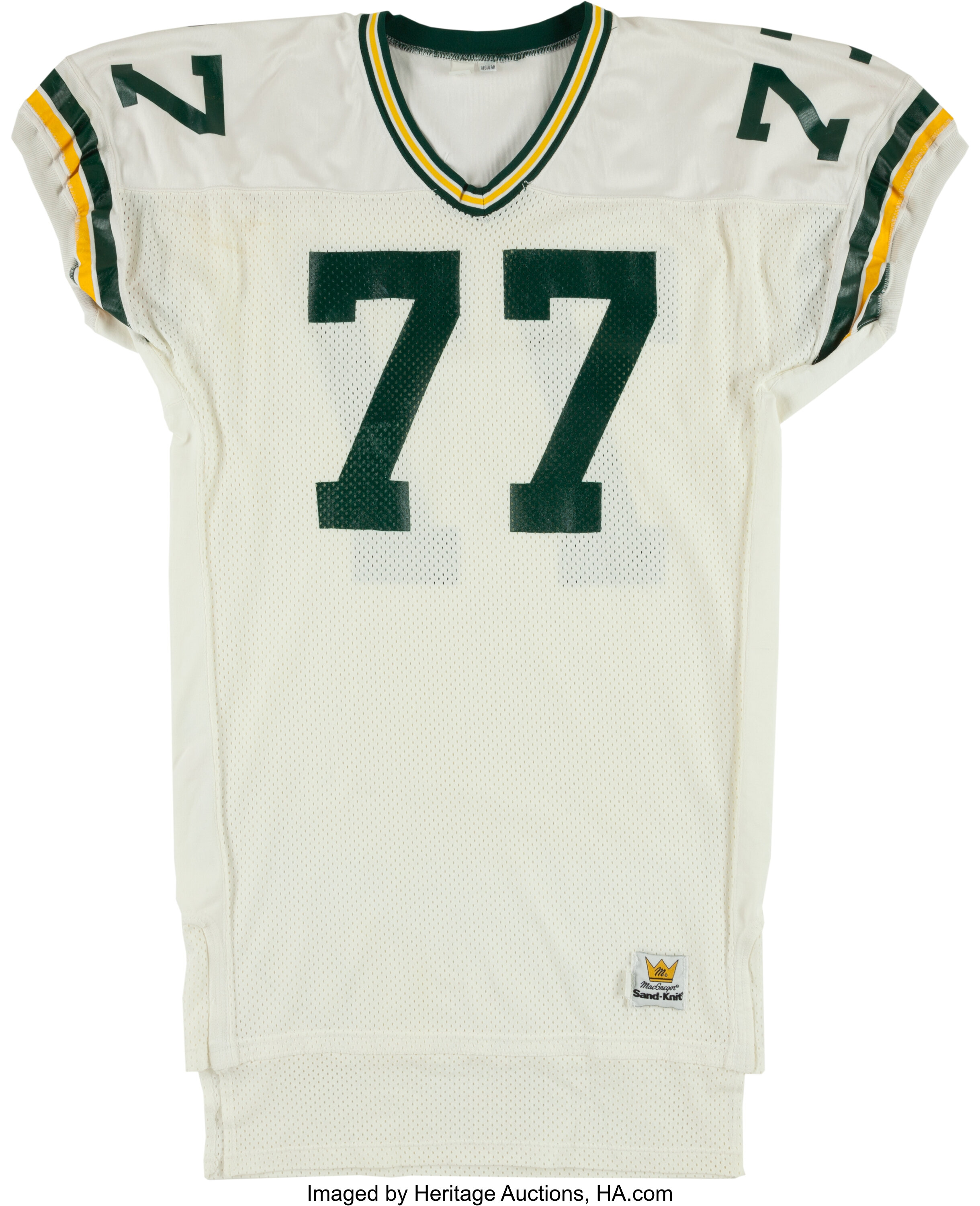 1989-90 Tony Mandarich Game Worn Green Bay Packers Jersey