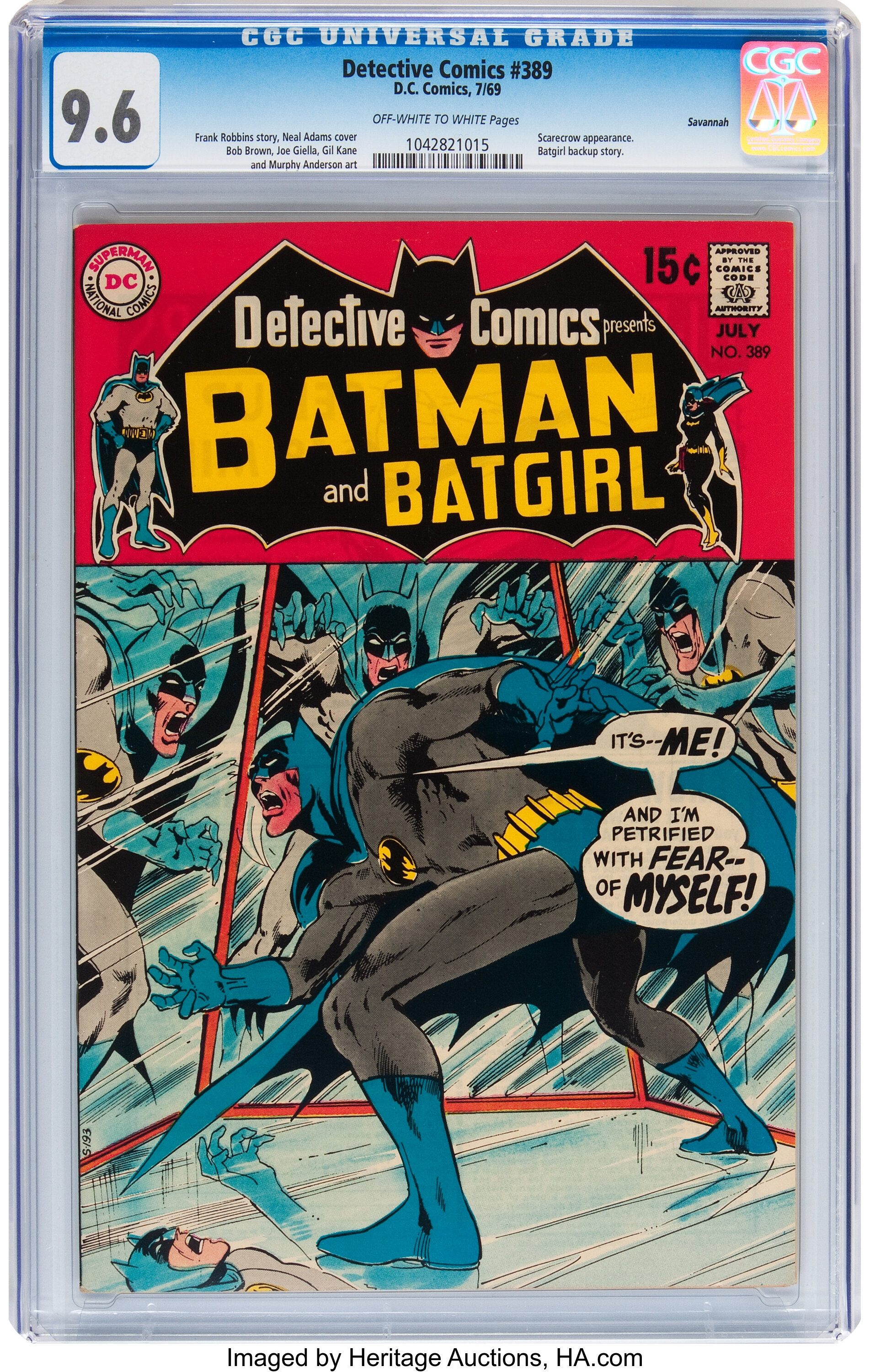 How Much Is Detective Comics #389 Worth? Browse Comic Prices | Heritage  Auctions