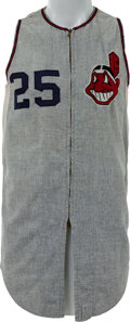 1966 Joe Azcue Game Worn Cleveland Indians Jersey. Baseball, Lot #82120