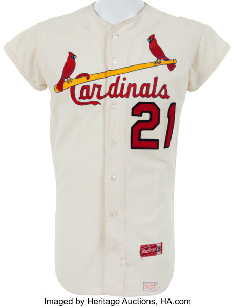 Jersey for the St. Louis Cardinals worn by Curt Flood  National Museum of  African American History and Culture