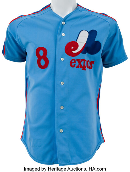 GARY CARTER SIGNED Montreal Expos MAJESTIC® JERSEY w/Holo Striped COA Auto  HOF