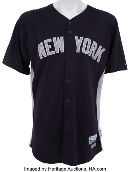 Sold at Auction: (7) NY Yankees jerseys to include Majestic Derek