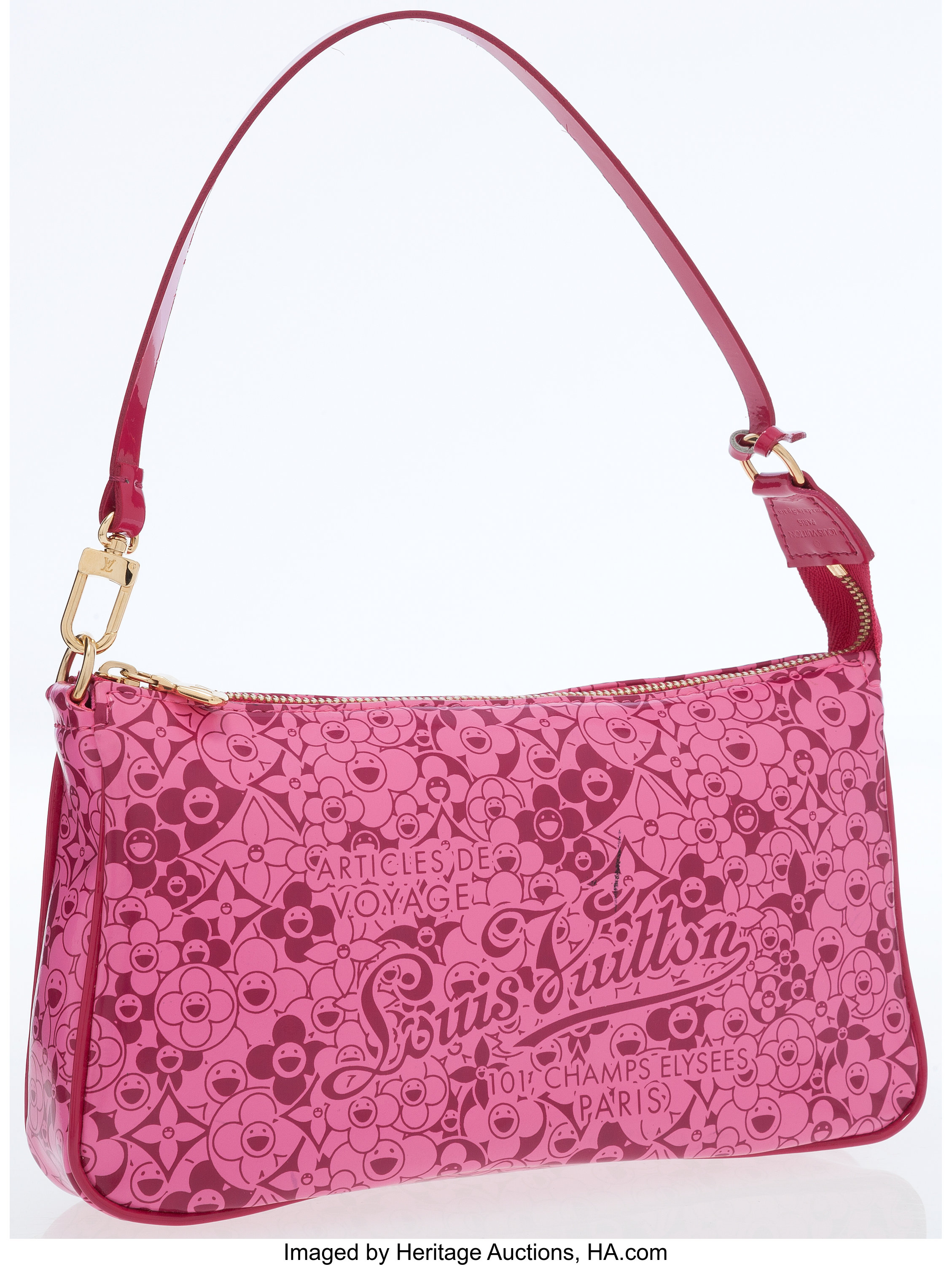 Cosmic blossom patent leather tote Louis Vuitton Pink in Patent leather -  23945280