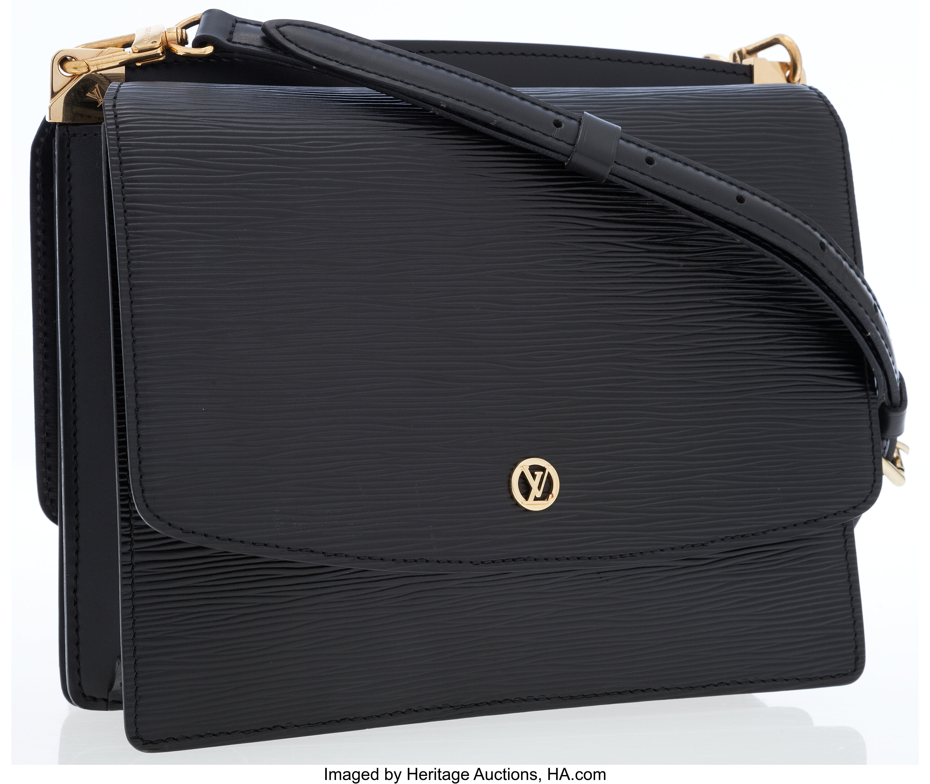 Louis Vuitton EPI Grenelle PM, Black, One Size