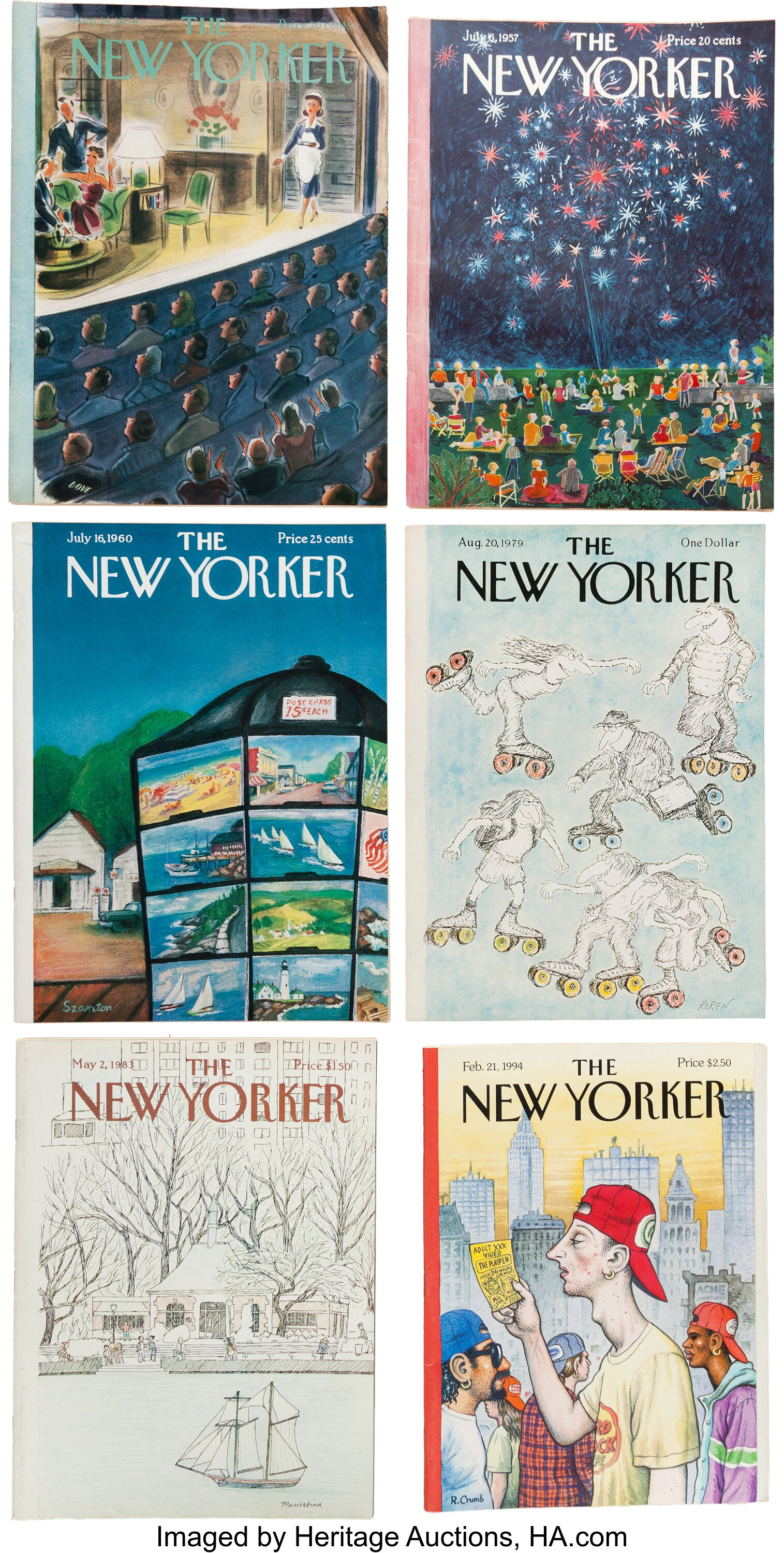 John Updike. Collection of Contributions to The New Yorker.... | Lot #46058  | Heritage Auctions