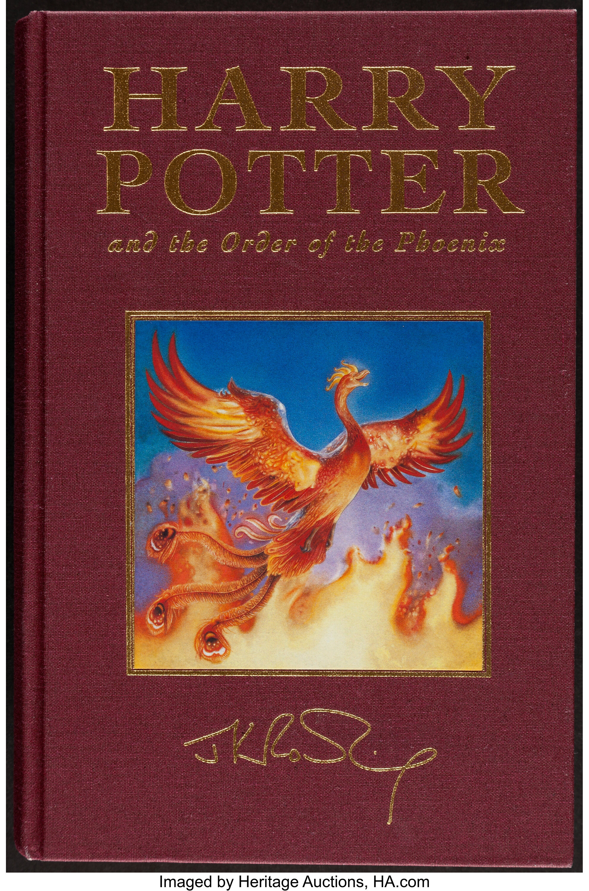 Harry potter and the order online of the phoenix bloomsbury first edition