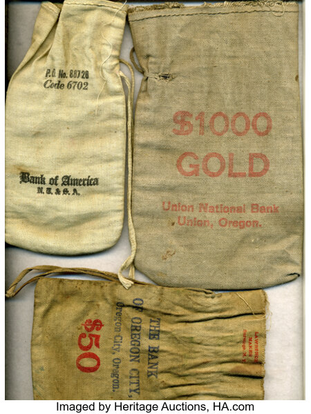 Vintage bank deposit bags new arrivals