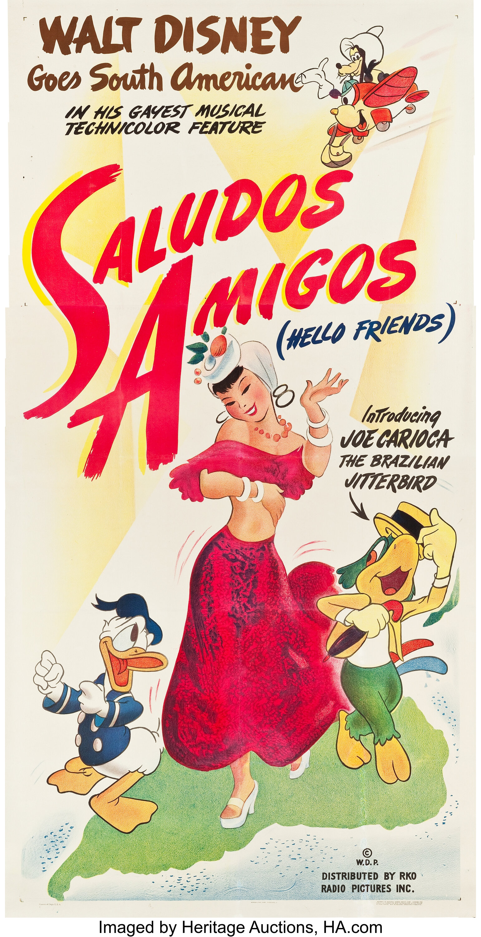 saludos amigos poster