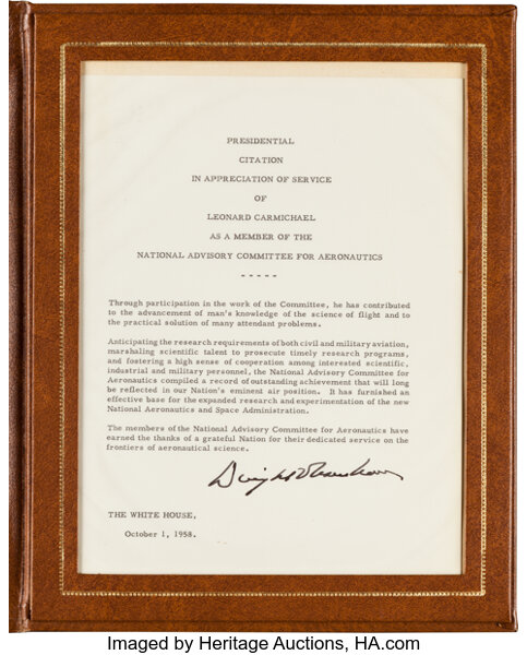 Dwight D Eisenhower Typed Document Signed Autographs U S Lot Heritage Auctions