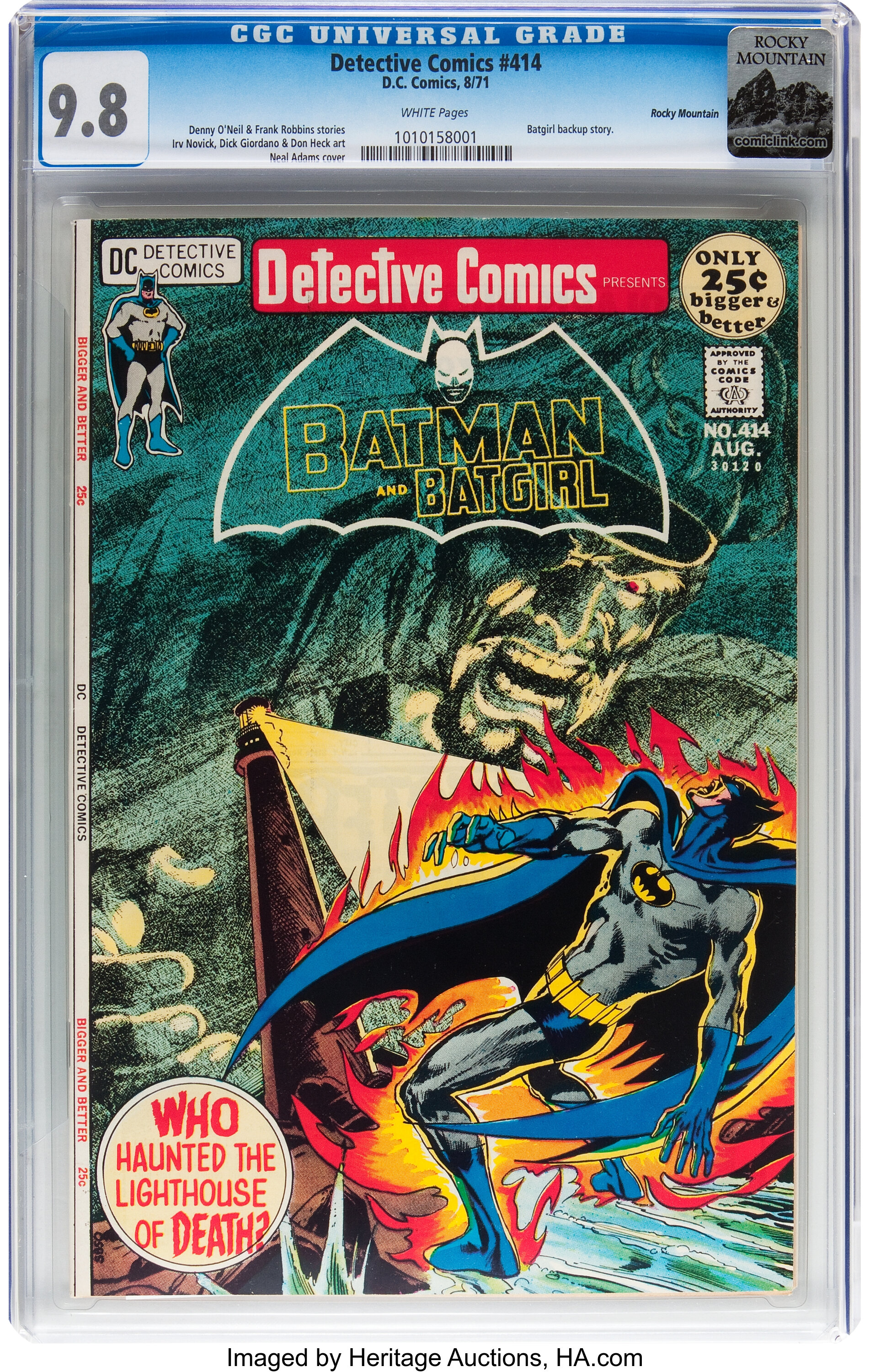 How Much Is Detective Comics #414 Worth? Browse Comic Prices | Heritage  Auctions