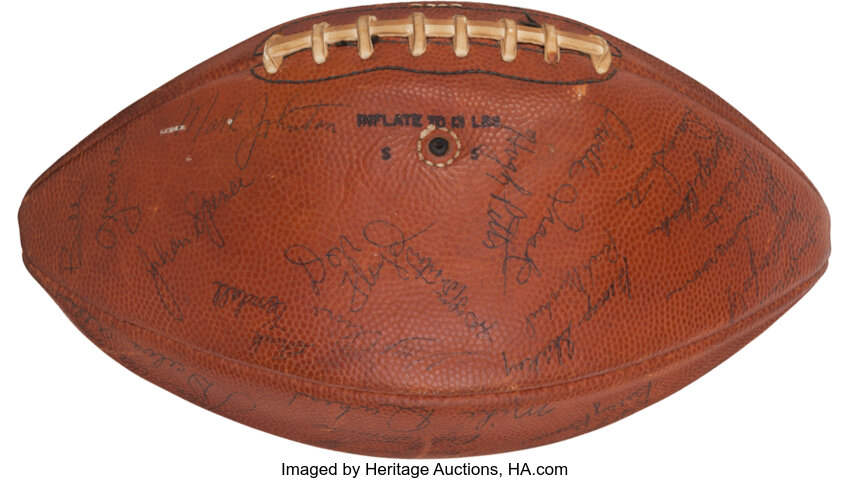 Lot Detail - 1960 AMERICAN FOOTBALL LEAGUE CHAMPION HOUSTON OILERS