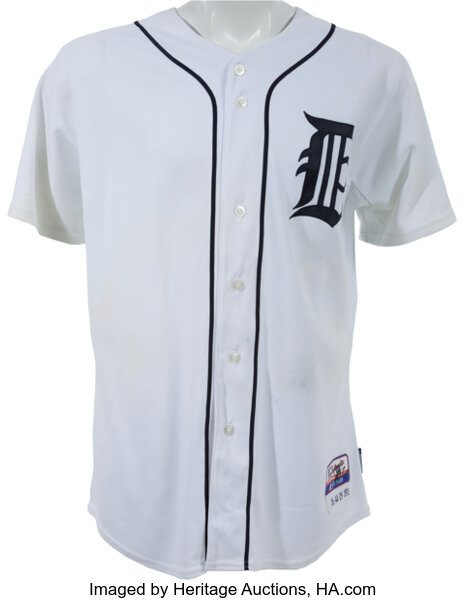 Charitybuzz: Justin Verlander Detroit Tigers Team Issued Jersey