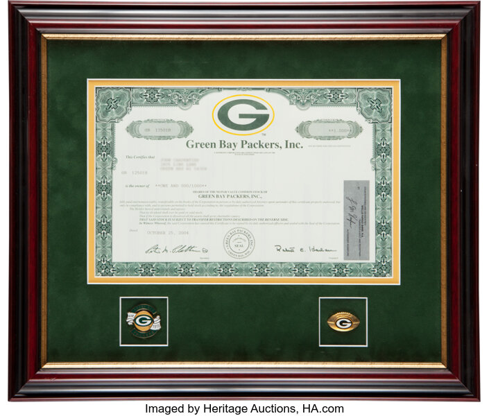 How to buy stock in the Green Bay Packers