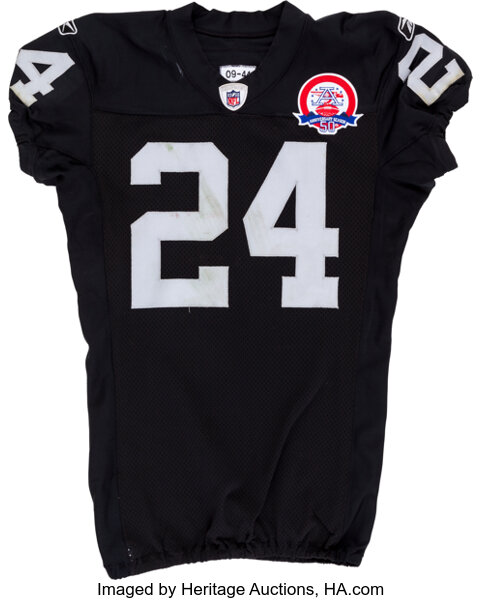 NFL Oakland Raiders 1994 uniform original art – Heritage Sports Art