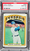 Heritage Auctions Sports on X: Huge number last night for this 1972 Topps Steve  Garvey, the pop nine PSA 10 sold for $30,000!  / X