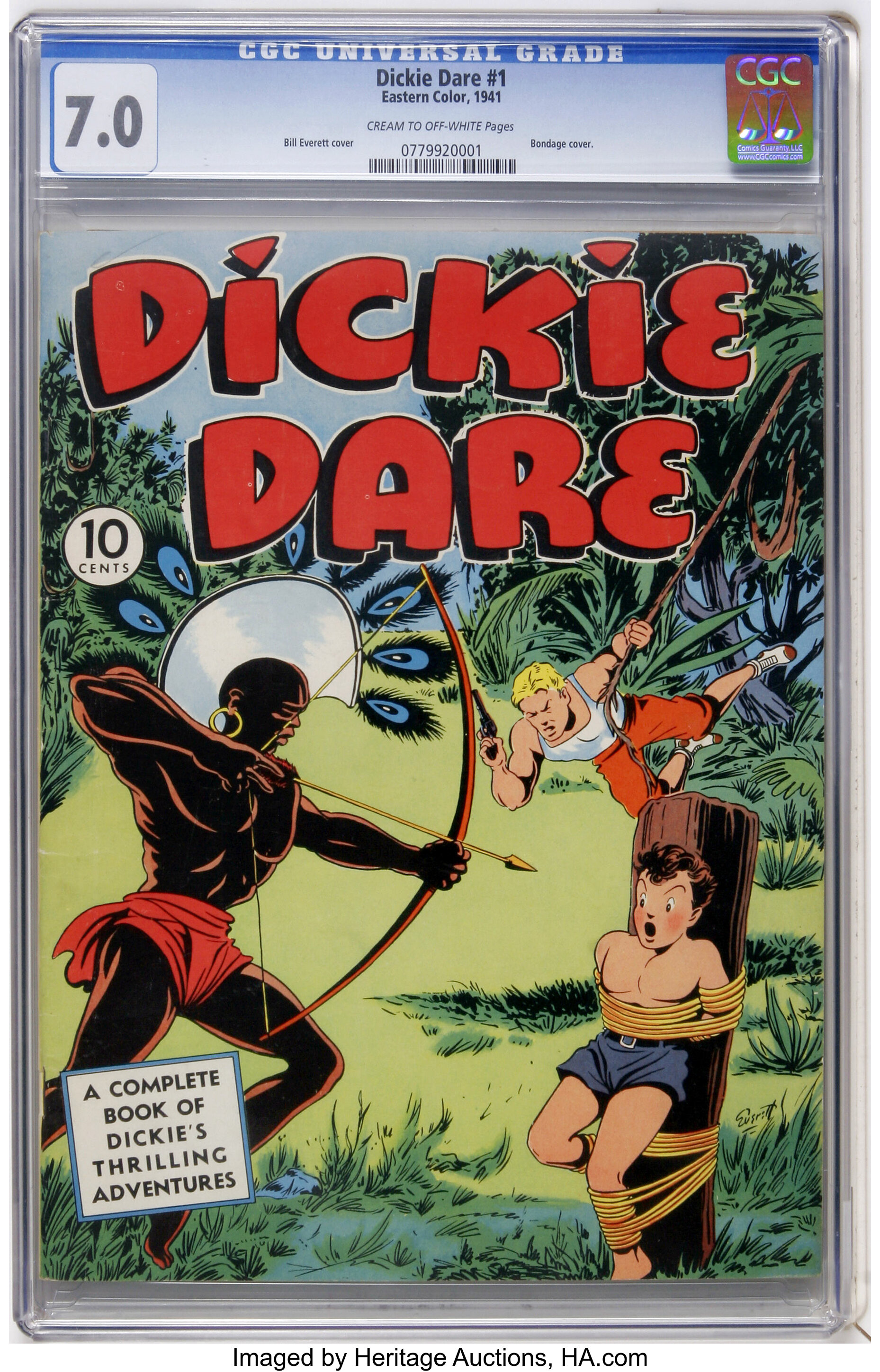 Dickie Dare 1 Eastern Color 1941 Cgc Fn Vf 7 0 Cream To Lot Heritage Auctions