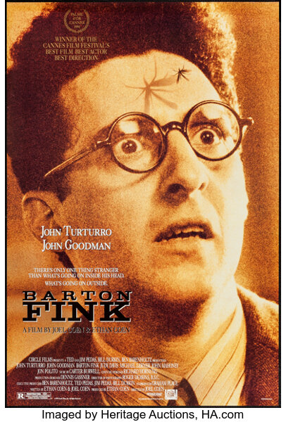 Finkg Xxx Video - Barton Fink (20th Century Fox, 1991). One Sheet (27\