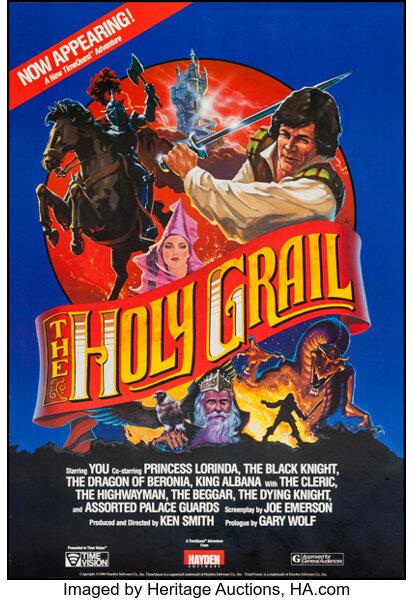 The Holy Grail by John Alvin & Others Lot (Hayden Software, 1984