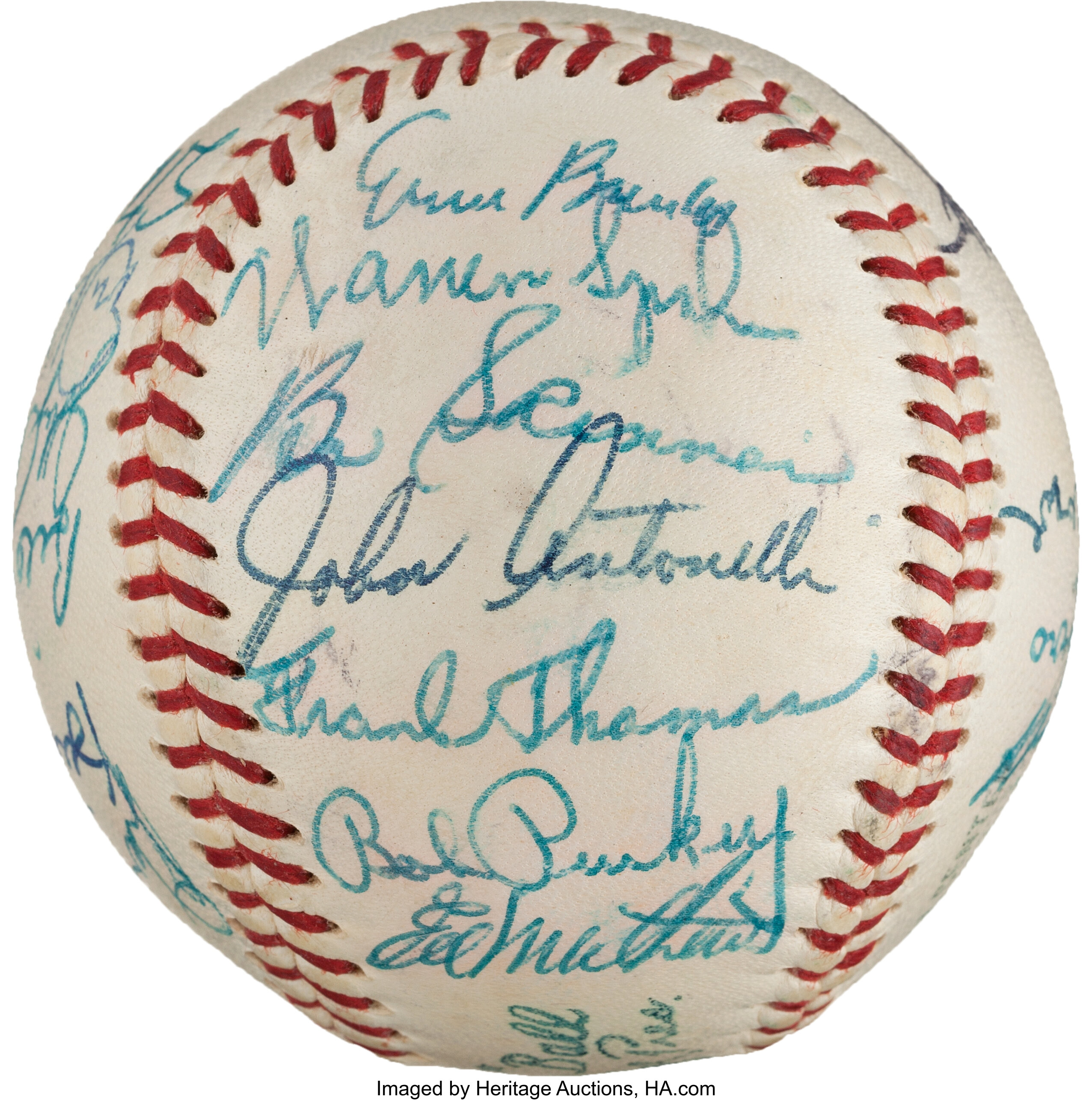 Sold at Auction: STAN MUSIAL AUTOGRAPH BASEBALL