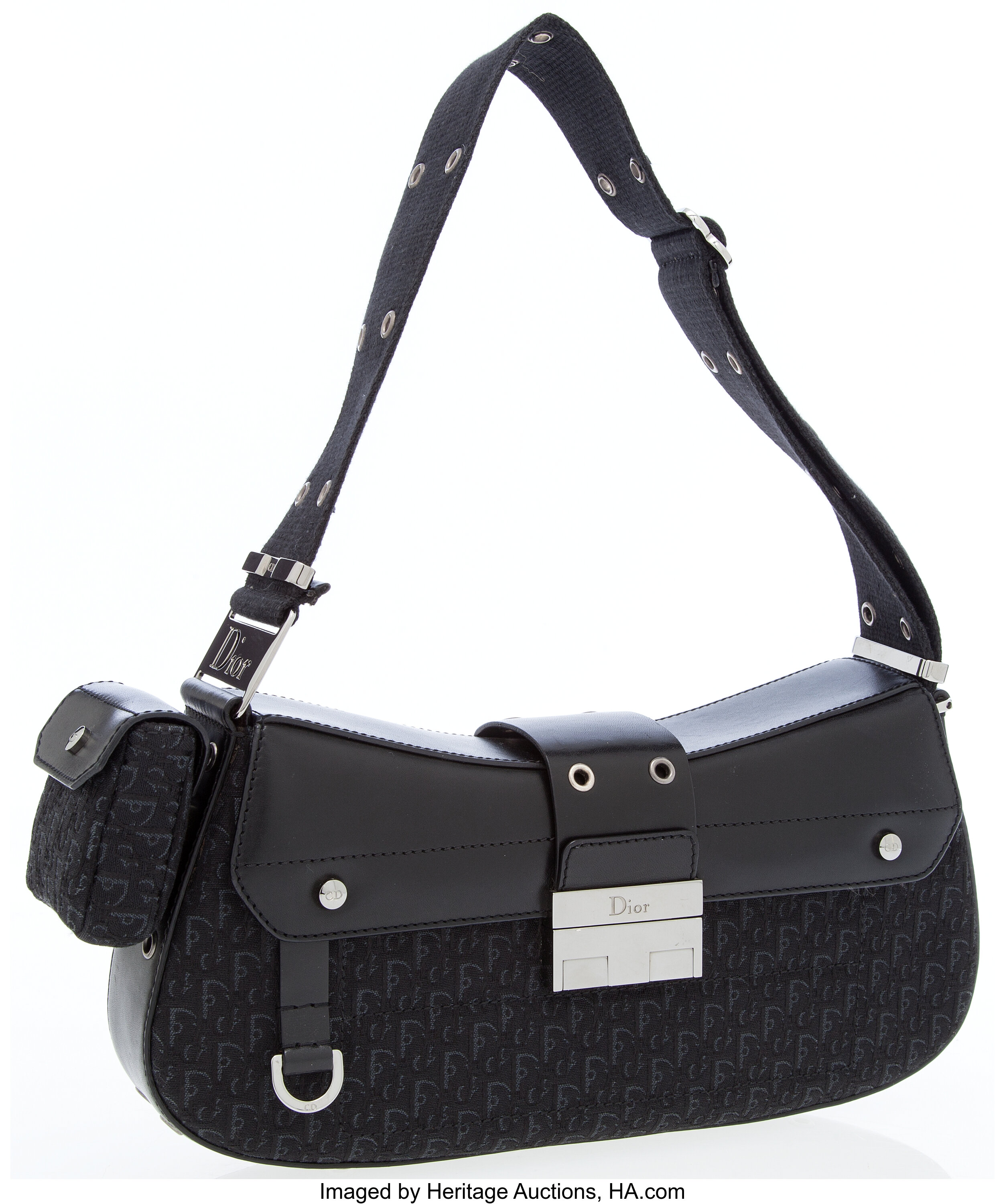 vince camuto black leather crossbody purse