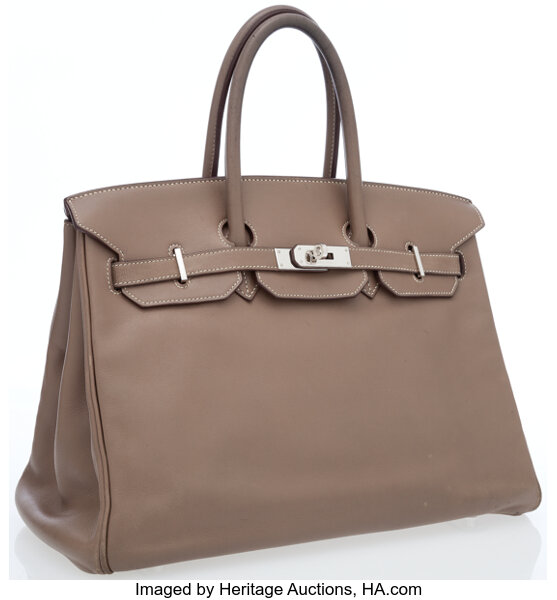 Hermes 35cm Swift Leather Birkin Bag