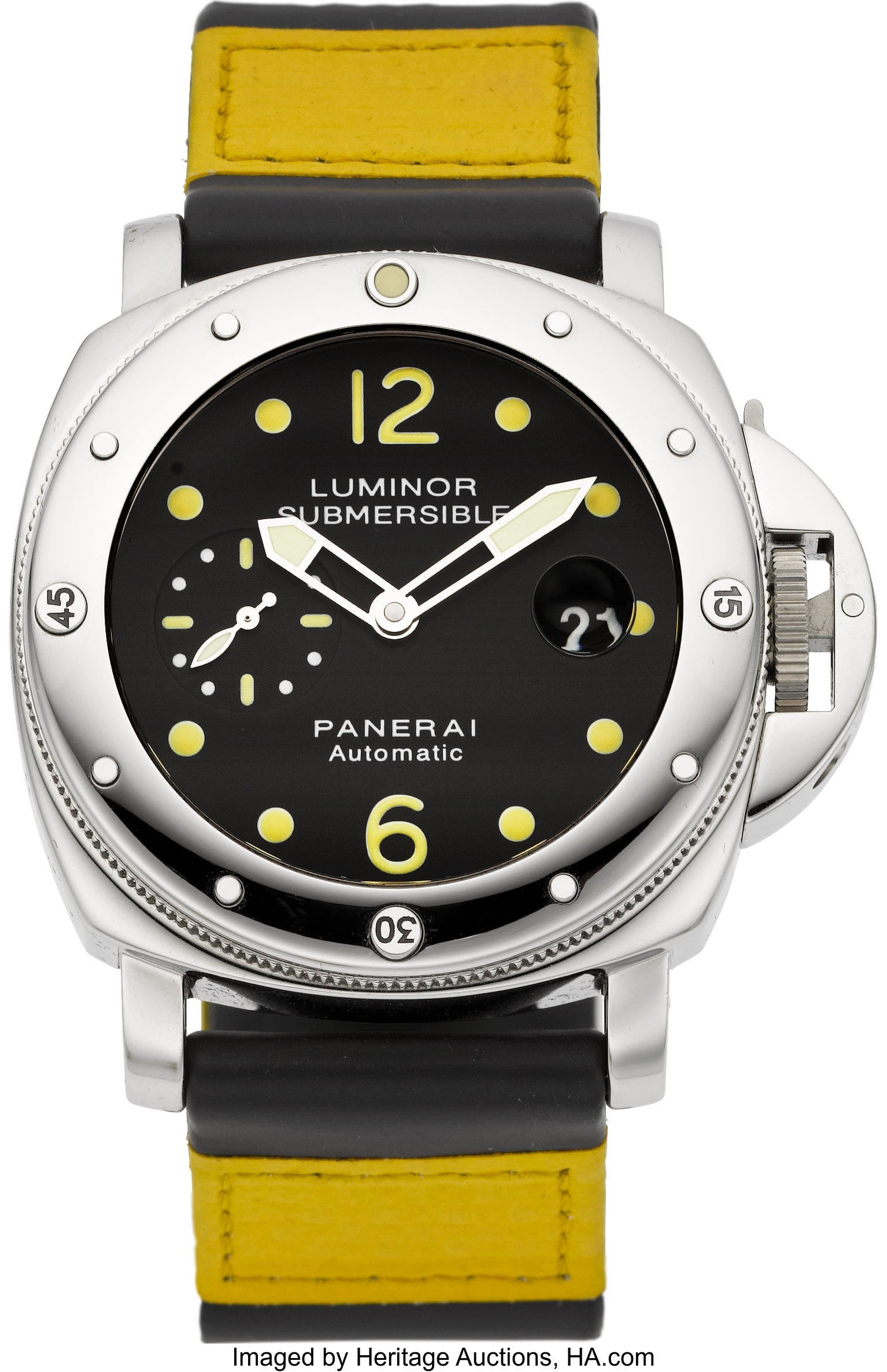 Panerai Luminor Submersible Automatic OP 6527 Steel Diver s Watch