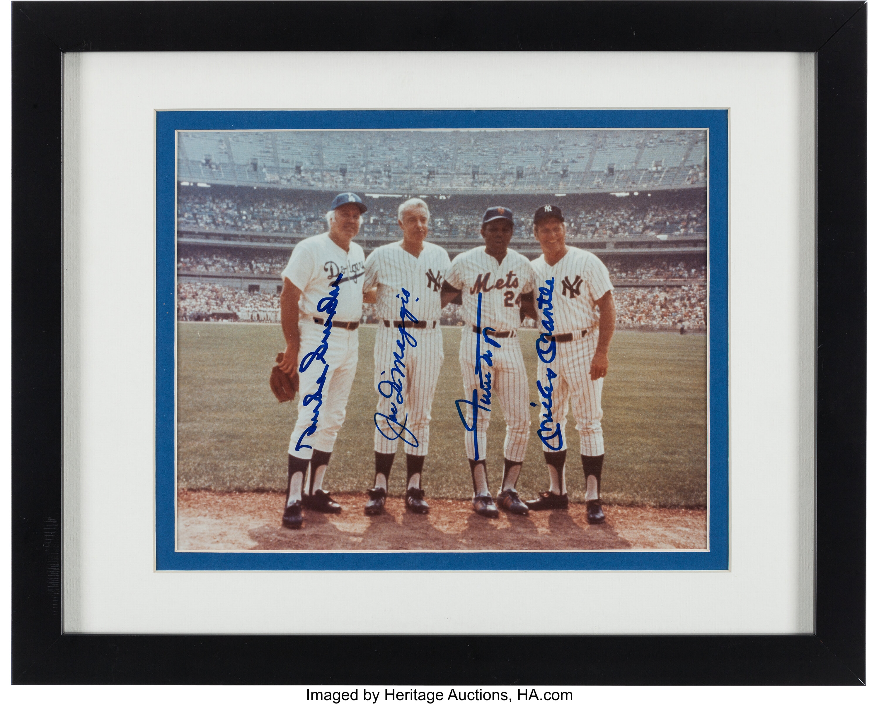 Sold at Auction: WILLIE MAYS METS, AUTOGRAPHED 8X10 PHOTO