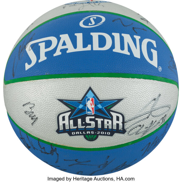 Lot Detail - 2009 NBA All-Star Team Signed Basketball With 24