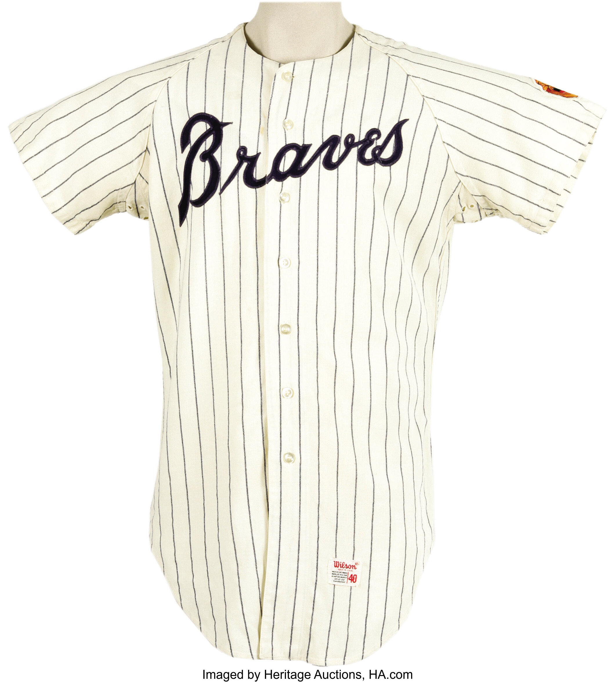 Lot Detail - 1974 Dusty Baker Game Used Atlanta Braves Road Jersey