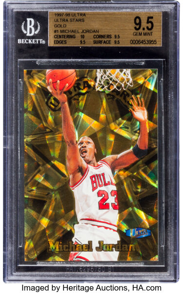 Michael Jordan graded bgs online lot!! Wow!