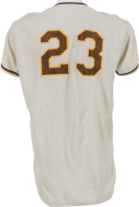San Diego Padres Blank # Game Issued White Jersey SDP0690 - Game