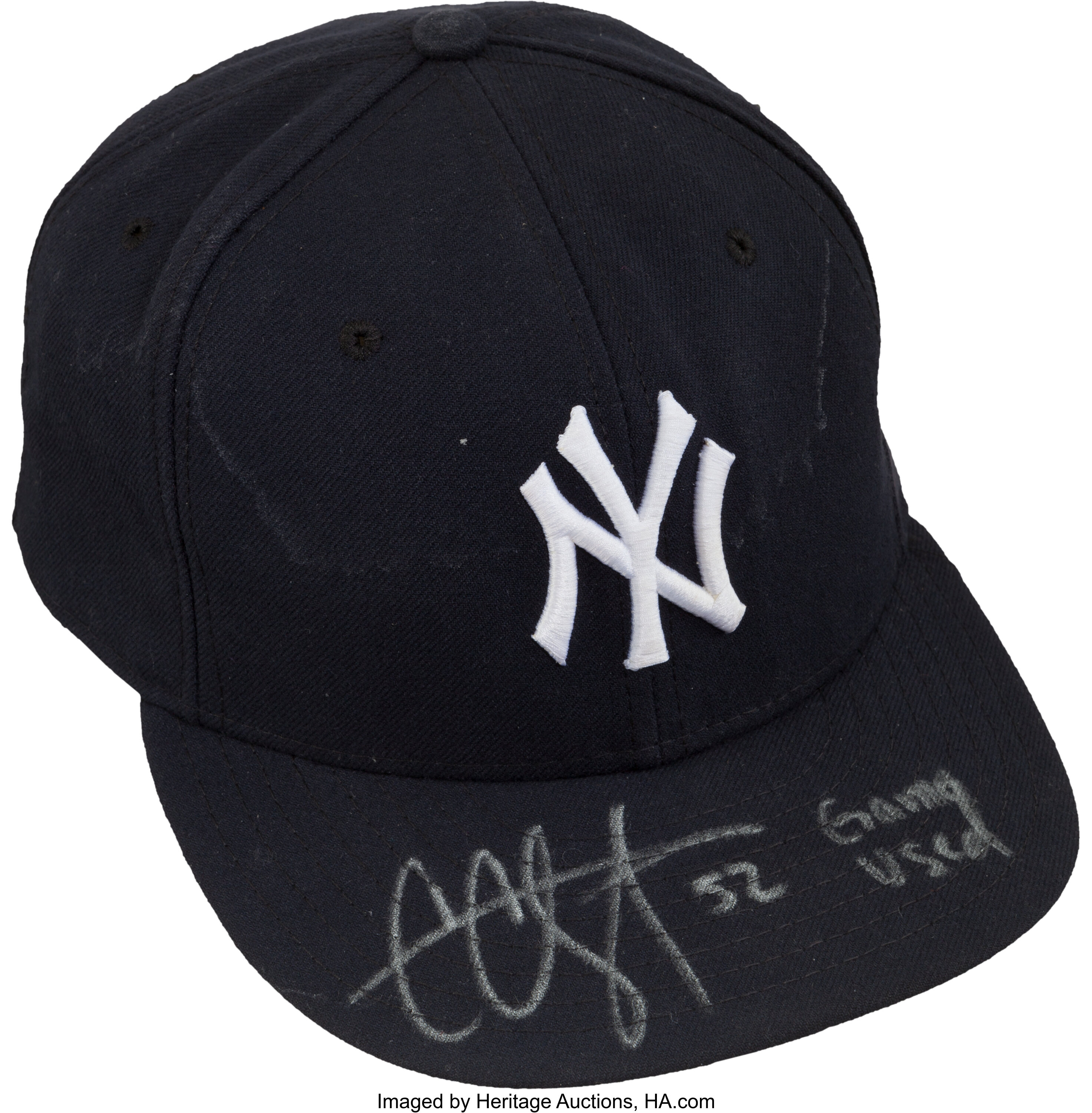 C.C. Sabathia New York Yankees Autographed & Inscribed Game-Used