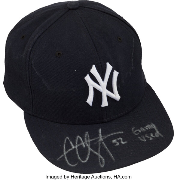 CC Sabathia signed autographed New York Yankees New Era Hat PSA