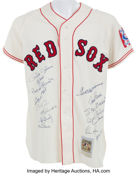 Sold at auction Ted Williams Autographed Mitchell & Ness