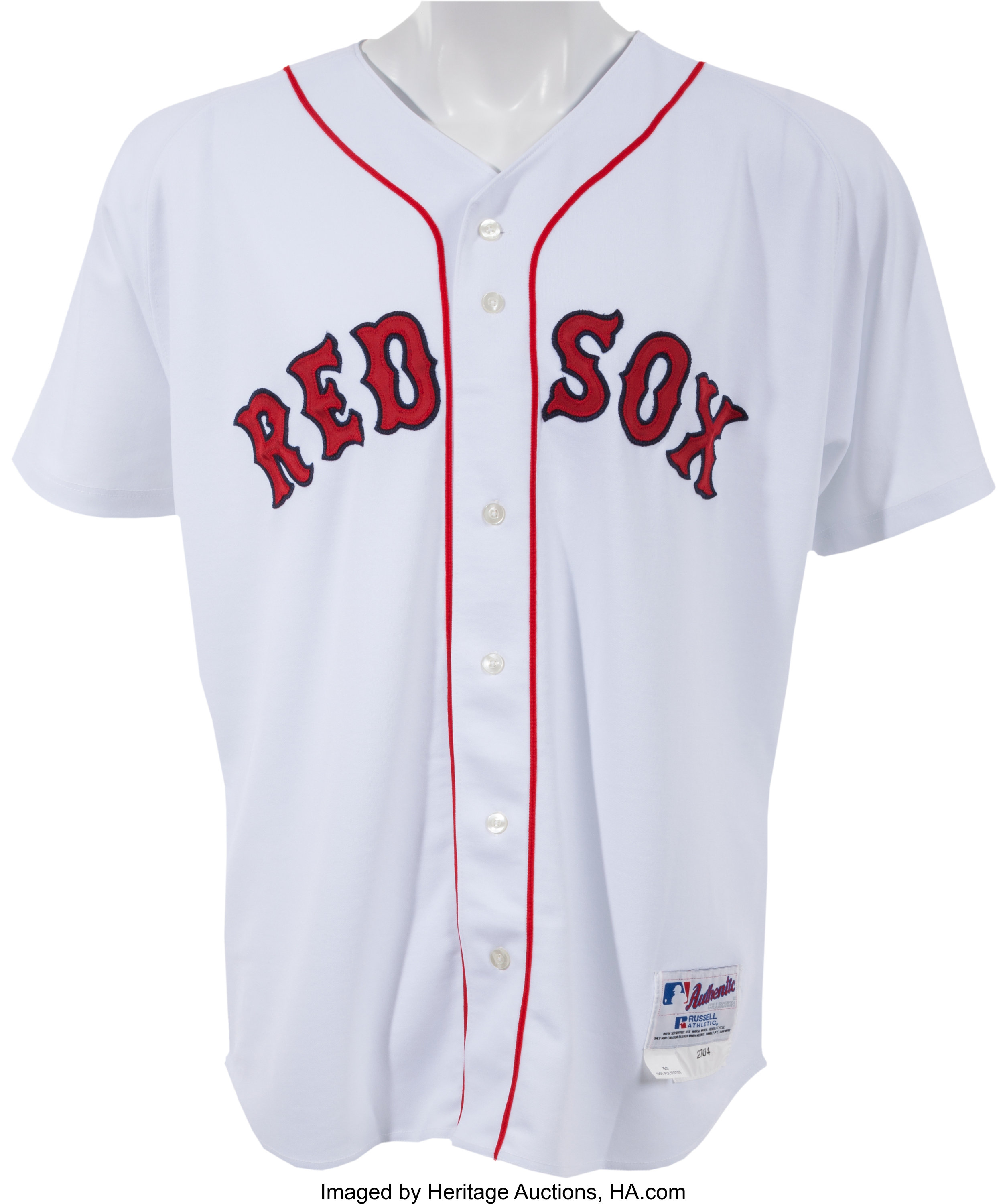 Vtg #18 JOHNNY DAMON Boston Red Sox MLB Majestic Authentic Jersey