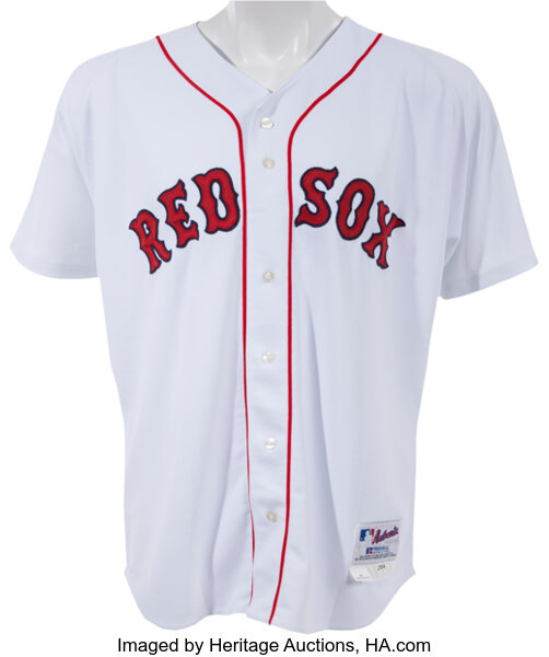 JOHNNY DAMON Boston Red Sox 2004 Majestic Throwback Away Baseball Jersey -  Custom Throwback Jerseys