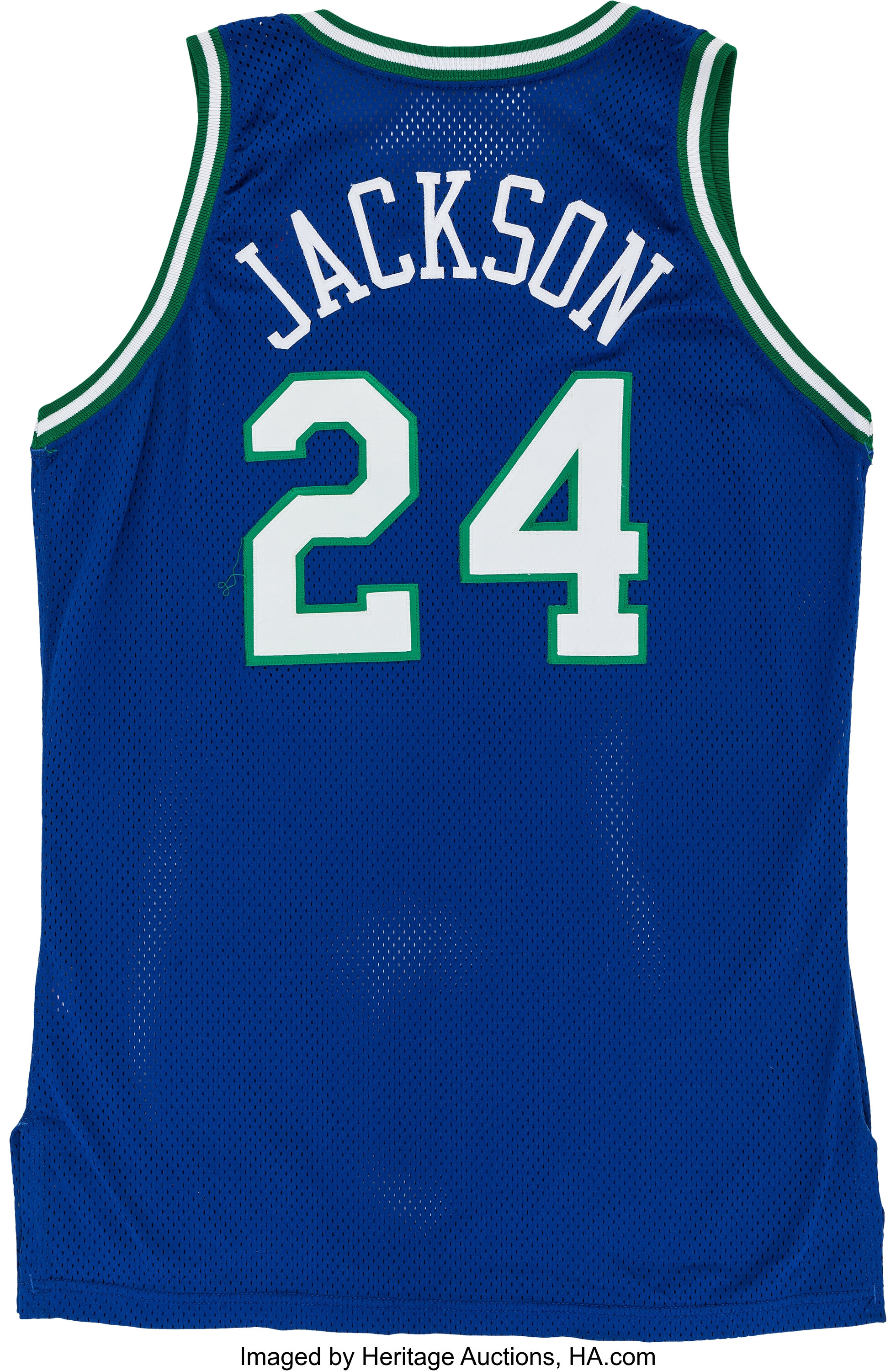 90s Jim Jackson Dallas Mavericks NBA Champion Jersey