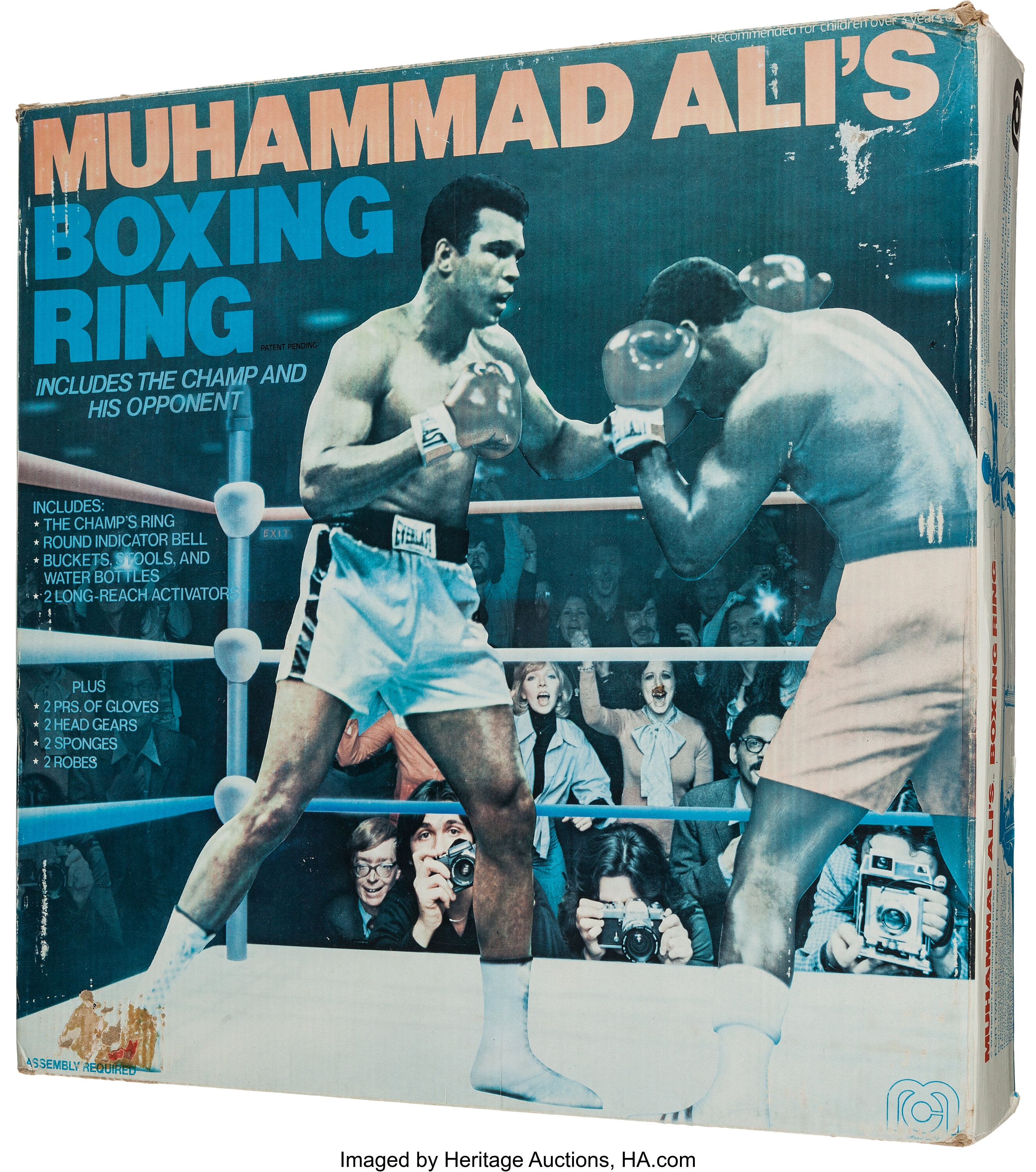 1976 Muhammad Ali's Boxing Ring, New in Box.... Boxing Collectibles