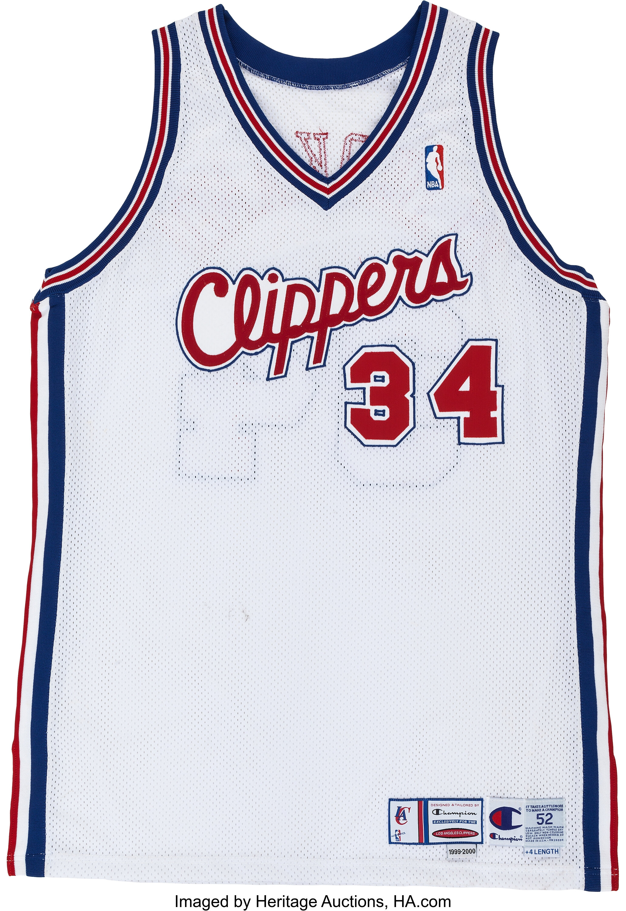 La clippers best sale jersey history