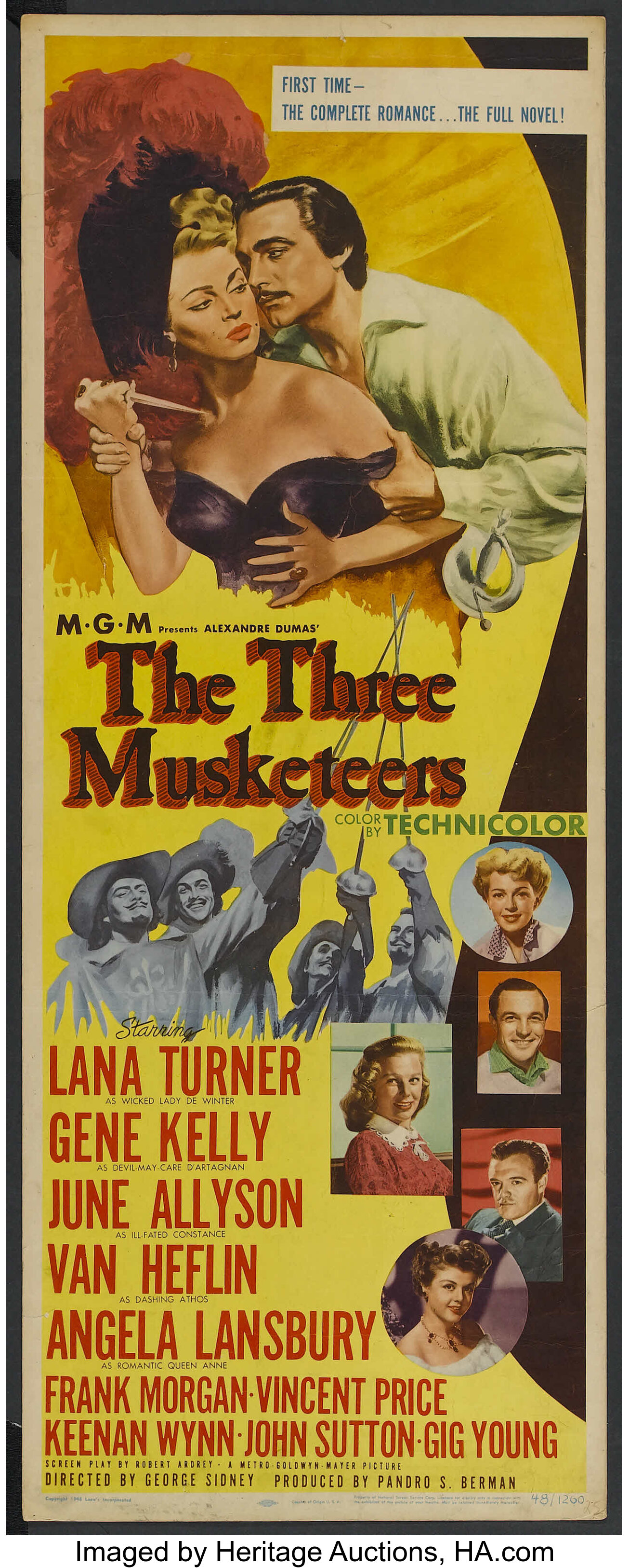 the three musketeers 1948 lana turner