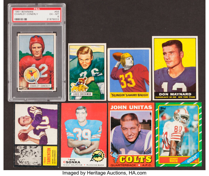 40 Most Valuable Football Cards: The All-Time Dream List - Old