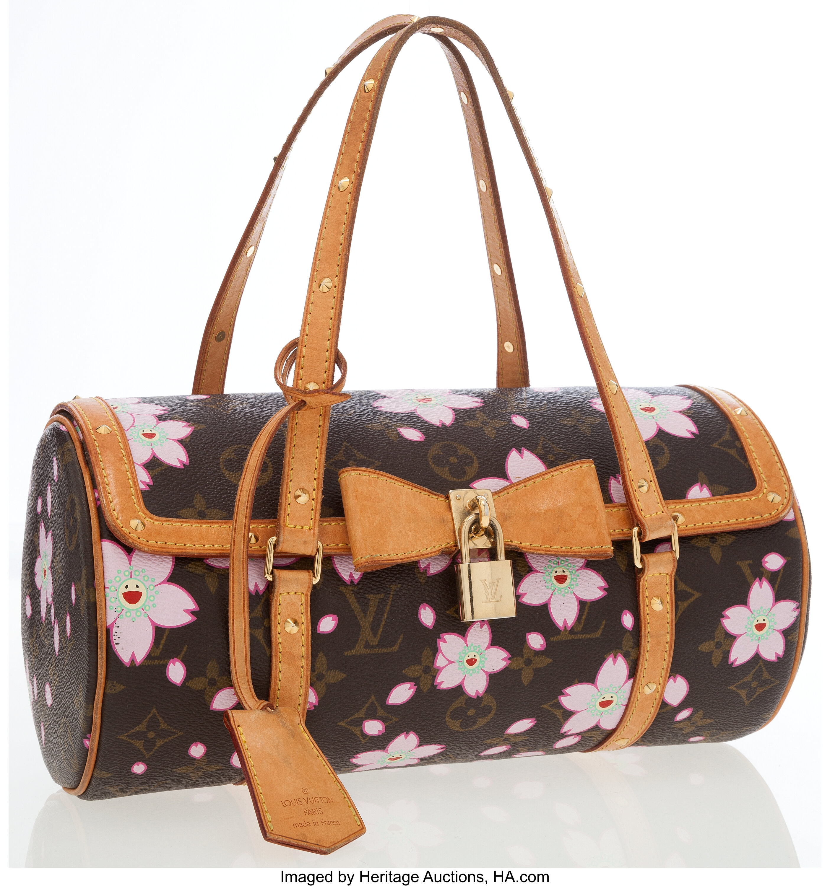 Sold at Auction: Louis Vuitton, Louis Vuitton Takashi Murakami Cherry  Blossom Papillon