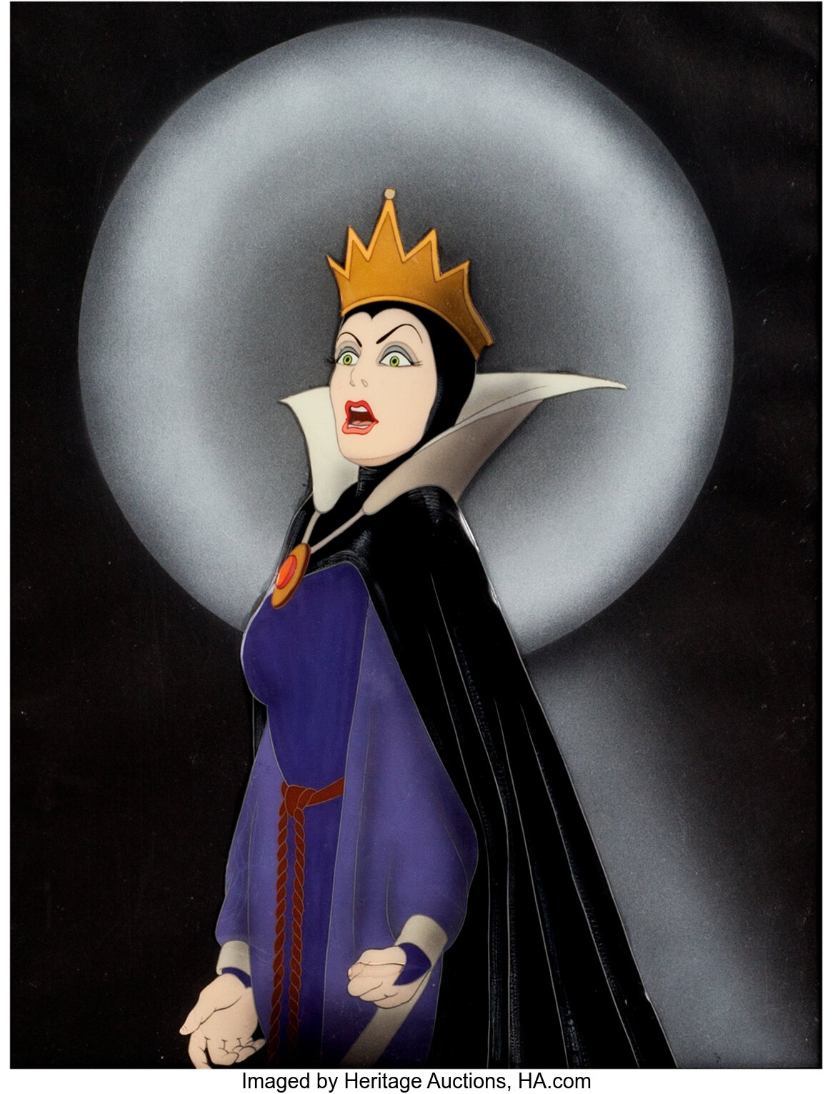 Snow White and the Seven Dwarfs Evil Queen Original Courvoisier