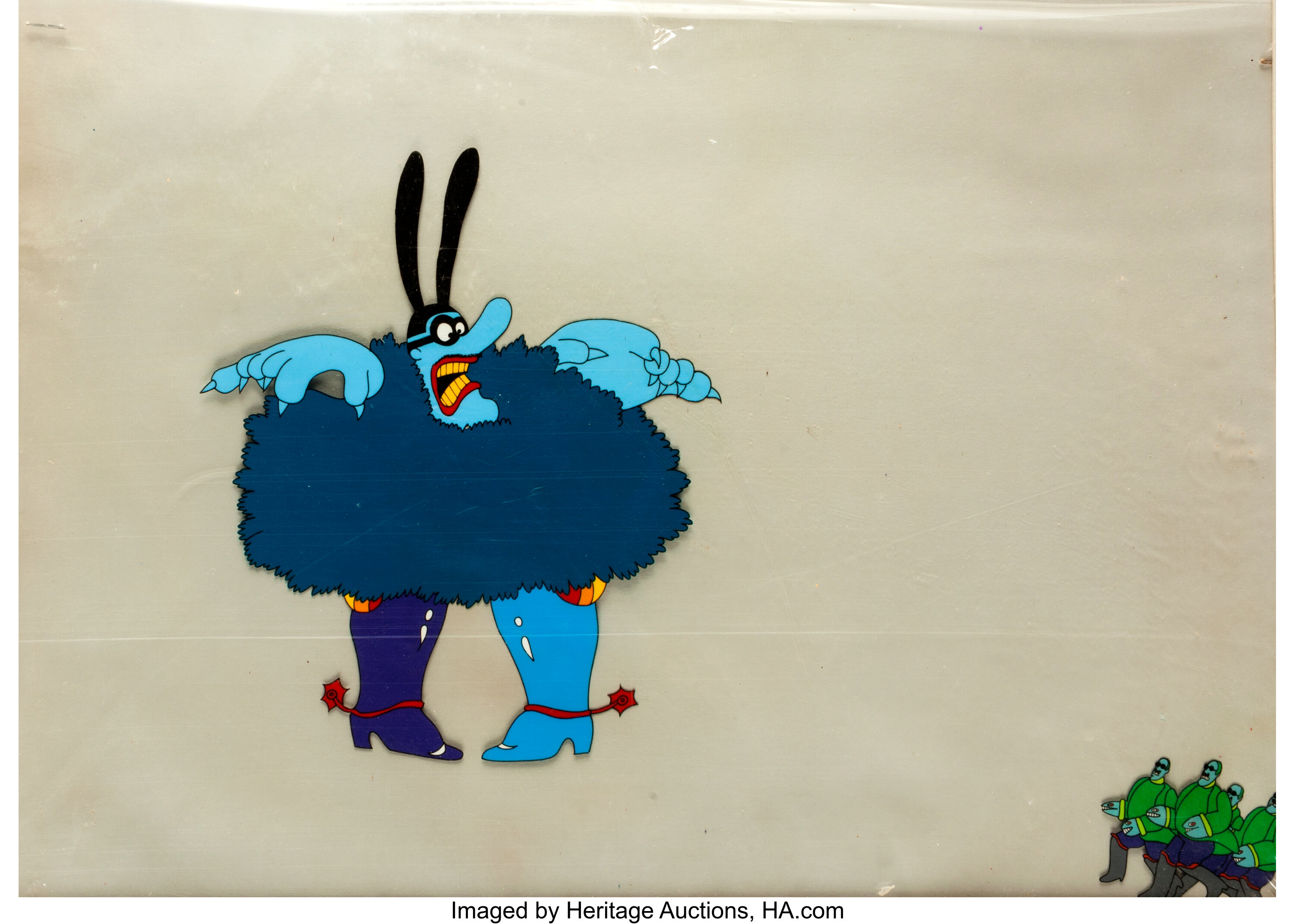 yellow submarine blue meanie