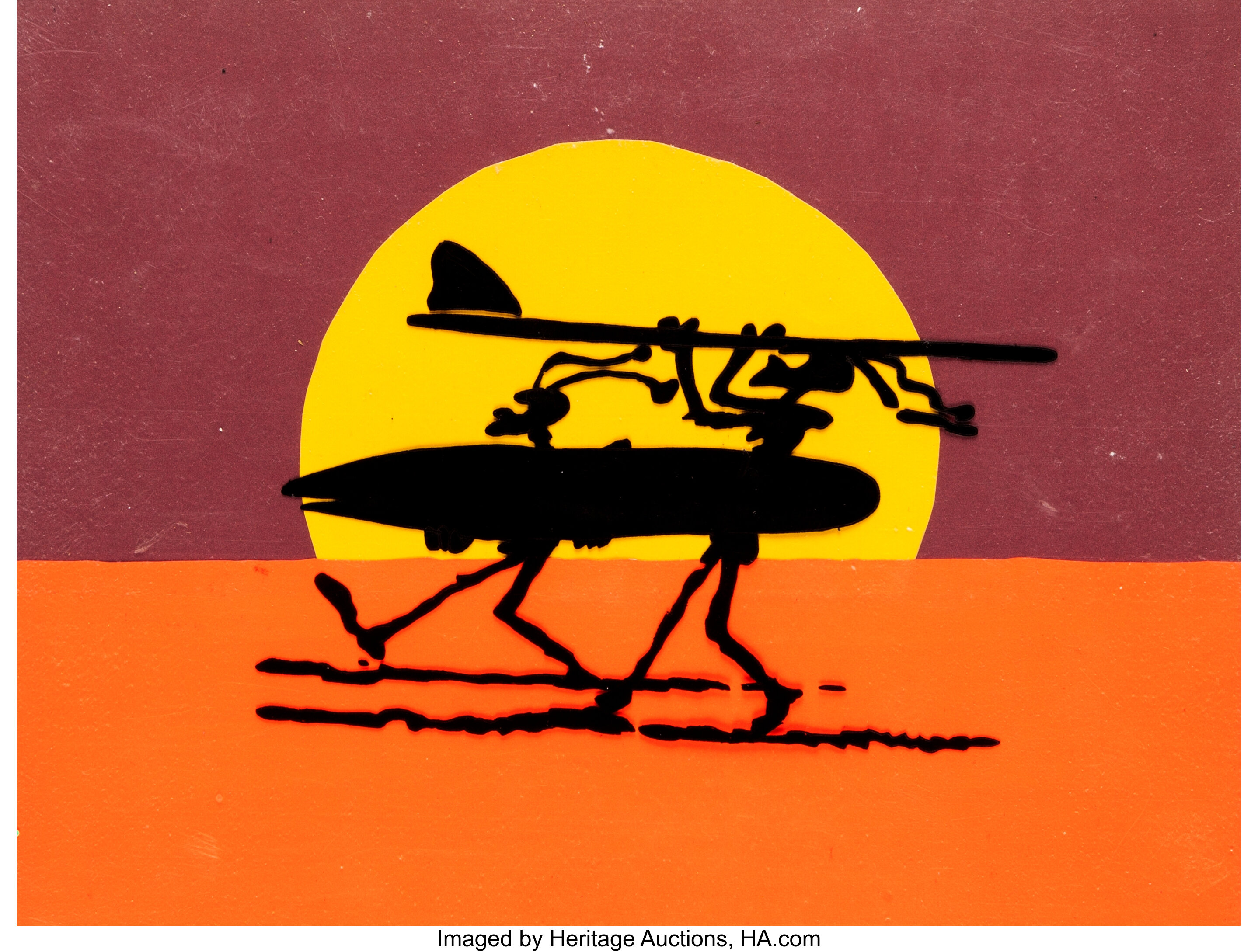 Beach Boys Cartoon Show Production Cels And Notes Group Pantomime Lot 95054 Heritage Auctions