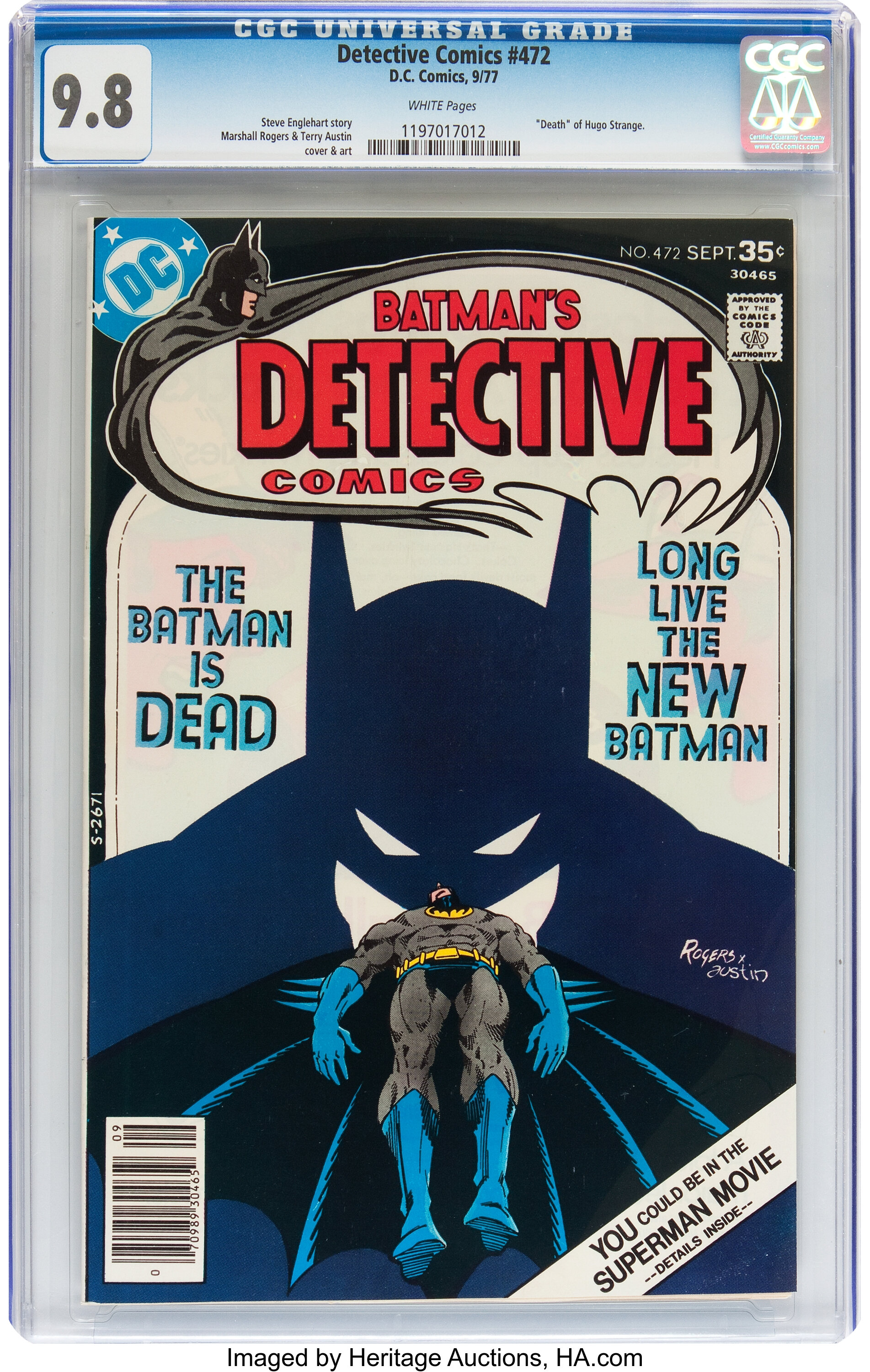 How Much Is Detective Comics #472 Worth? Browse Comic Prices | Heritage  Auctions